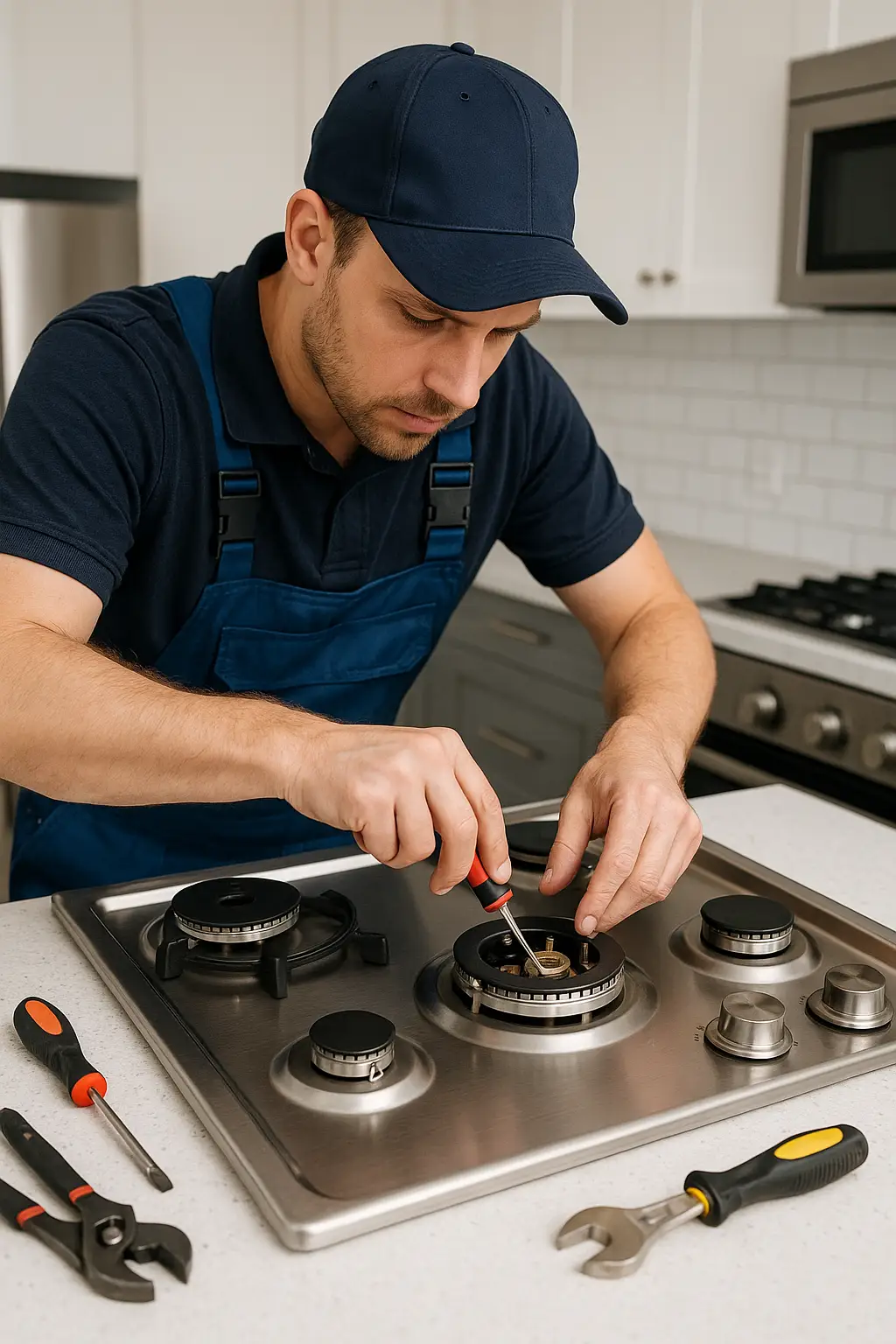 تعمیر تخصصی اجاق گاز صفحه‌ای؛ از تشخیص تا رفع مشکل